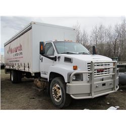 2007 GMC C7500 SINGLE AXLE TRUCK