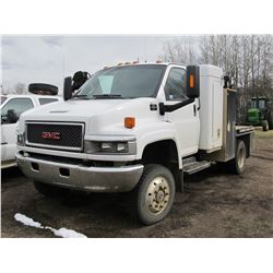 2007 GMC 5500 SINGLE AXLE SERVICE TRUCK
