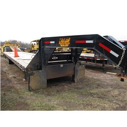MAXI TRIPLE AXLE GOOSENECK 40' FLAT DECK TRAILER