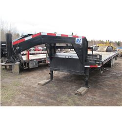 2009 COUGAR TRIPLE AXLE 32' FLAT DECK TRAILER