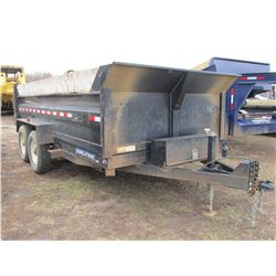 SURETRAC TANDEM AXLE 14' DUMP TRAILER