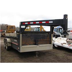 2004 TRAILTECH 14' HYDRAULIC DUMP TRAILER