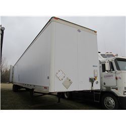 2003 UTILITY APPROX. 50' TANDEM VAN BODY