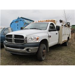 2008 DODGE RAM 3500 SERVICE TRUCK