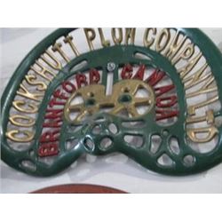 COCKSHUTT COLLECTOR TRACTOR SEAT