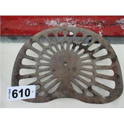 COLLECTOR TRACTOR SEAT