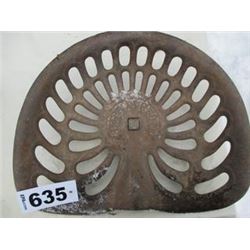 COLLECTOR TRACTOR SEAT