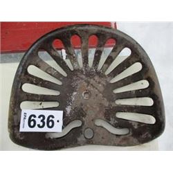 COLLECTOR TRACTOR SEAT