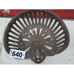 COLLECTOR TRACTOR SEAT