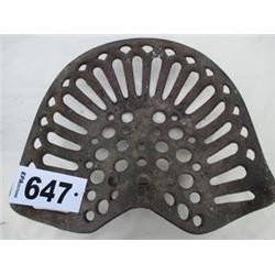 COLLECTOR TRACTOR SEAT