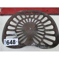 COLLECTOR TRACTOR SEAT