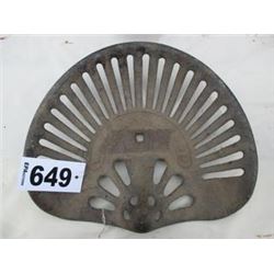 COLLECTOR TRACTOR SEAT