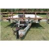 Image 2 : 12' x 24' Tandem Axle Bale Trailer (homebuilt)