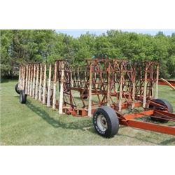 Inland 17 Section Harrows c/w 50' Drawbar