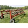 Image 3 : Hesston 12 Wheel V-Rake