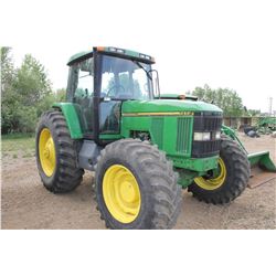 1995 JD 7400 MFWD TRACTOR