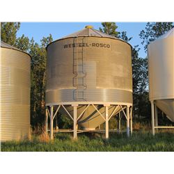 WESTEEL 5 RING APPROX 4000 BU BIN ON HOPPER