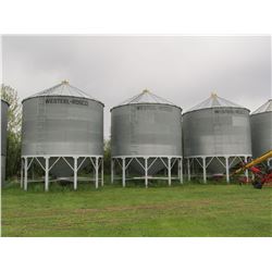 WESTEEL 19' APPROX 4000 BU 5 RING ON HOPPER