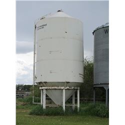 WHEATLAND 1500 BU STEEL HOPPER BIN
