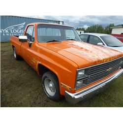 1982 GMC 1500 REG CAB TRUCK