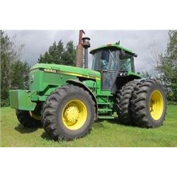 1986 JOHN DEERE 4850 FWA TRACTOR
