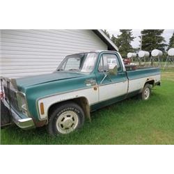 1979 GMC 3/4 TON REGULAR CAB TRUCK