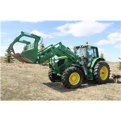 2016 JOHN DEERE 6155M TRACTOR