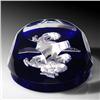 Image 2 : 14: Baccarat Capricorn Zodiac Sulphide Paperweight