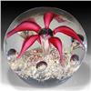 Image 1 : 51: Antique Pink Flower And Bubbles Paperweight