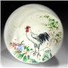 Image 1 : 72: Chinese Painted Rooster Paperweight