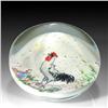 Image 2 : 72: Chinese Painted Rooster Paperweight