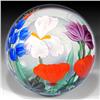 Image 1 : 175: Orient & Flume Poppy Bouquet Paperweight