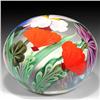 Image 2 : 175: Orient & Flume Poppy Bouquet Paperweight