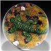 Image 2 : 254: William Manson 1980 Green Salamander Paperweight