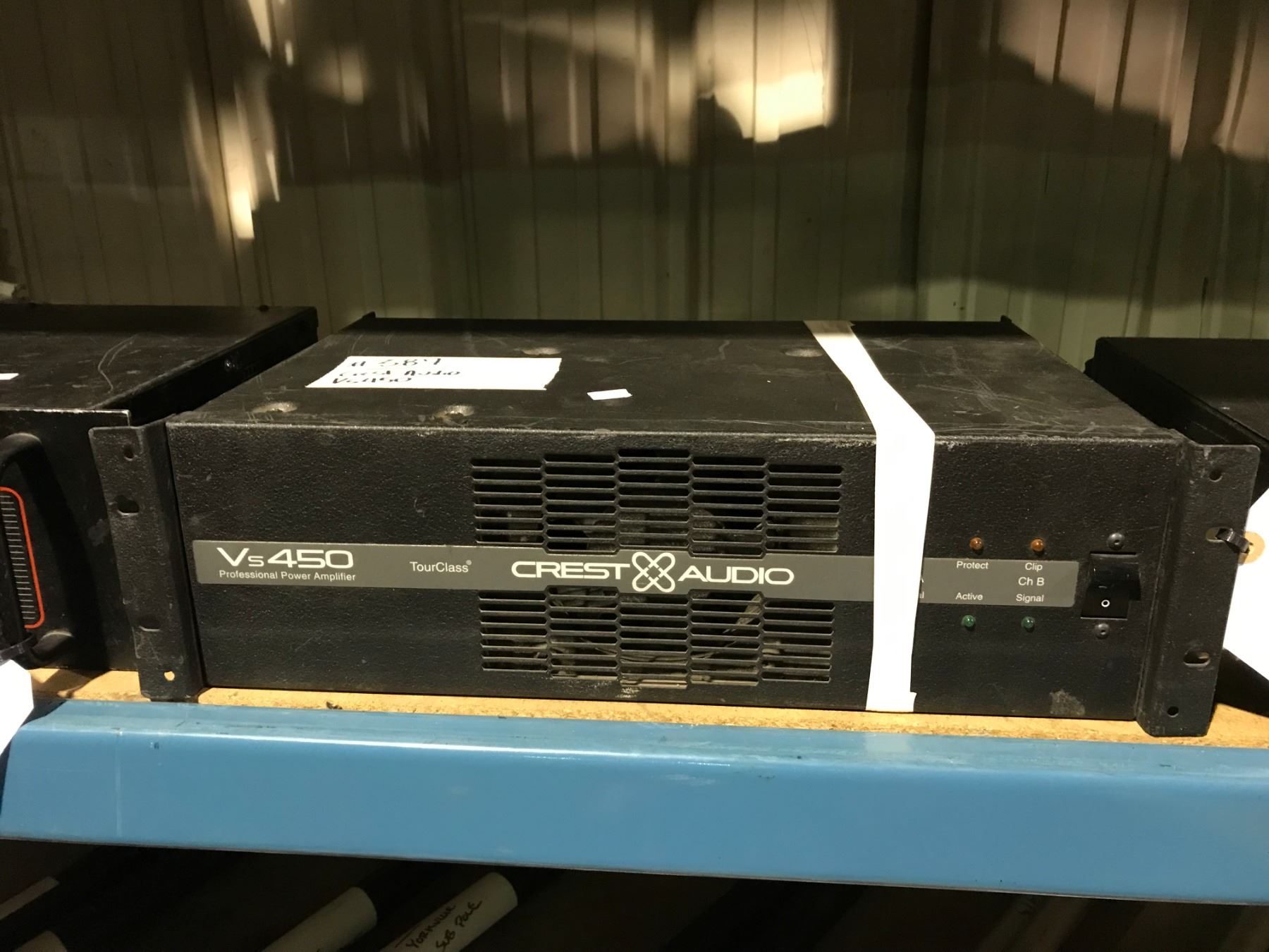 CREST AUDIO VS450 RACKMOUNT PROFESSIONAL POWER AMPLIFIER