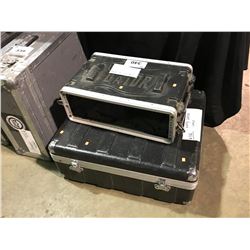 2 GATOR MOUNT CASES 1 RACKMOUNT & 1 A/V ROAD CASE