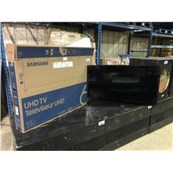 SAMSUNG 46" LCD DIGITAL COLOR TELEVISION (NO REMOTE & BROKEN SCREEN)