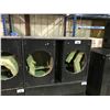 Image 1 : PAIR OF X-MAX PROFESSIONAL LIVE STAGE 2 X 16" SUBWOOFER CASES