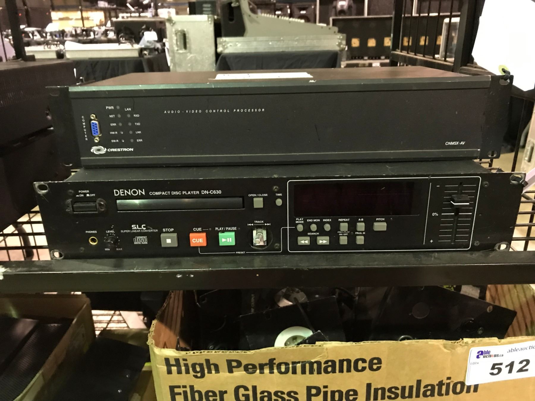 DENON DN-C630 RACK MOUNT COMPACT DISC PLAYER