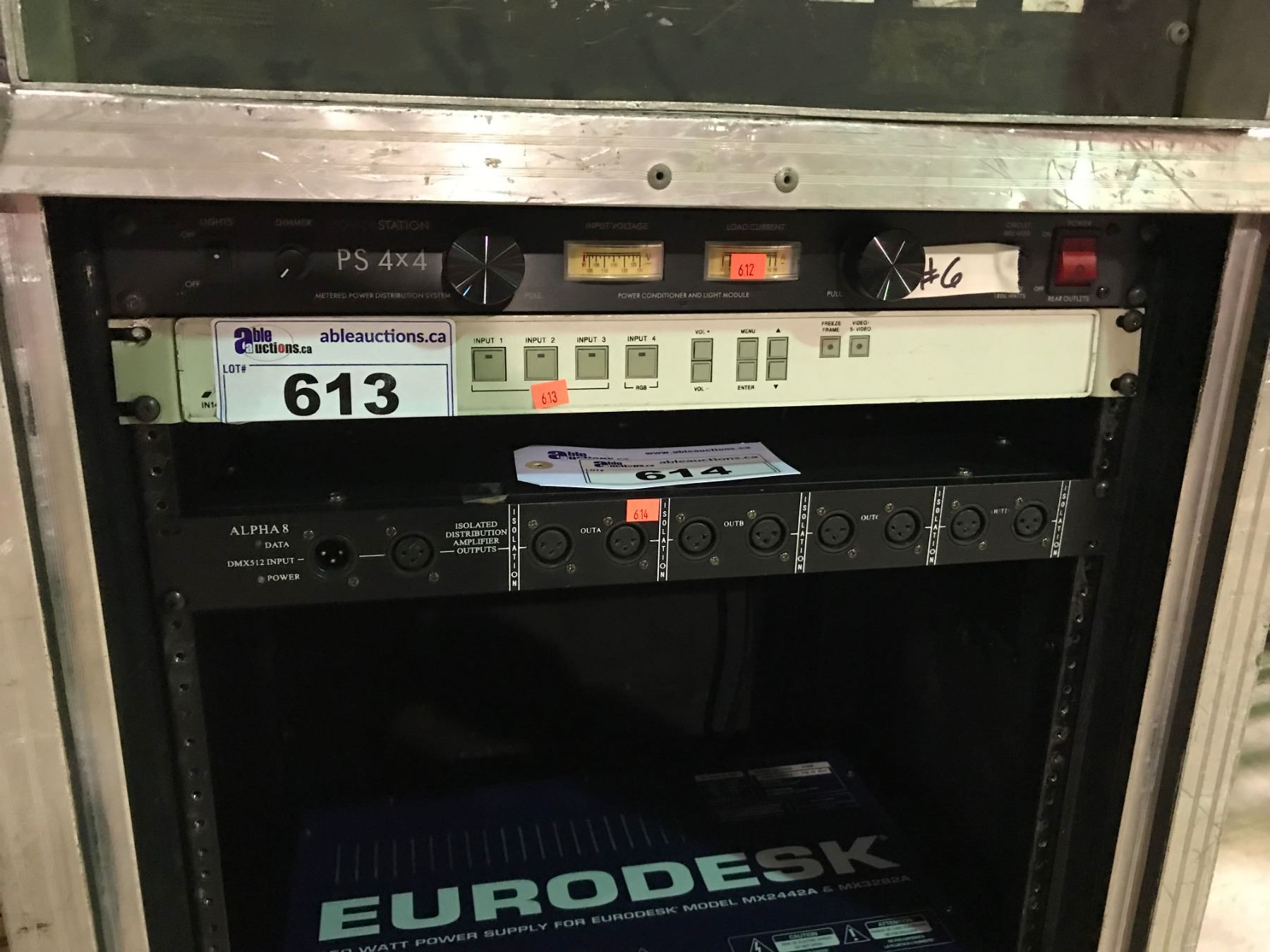 ALPHA DMX RACKMOUNT SPLITTER