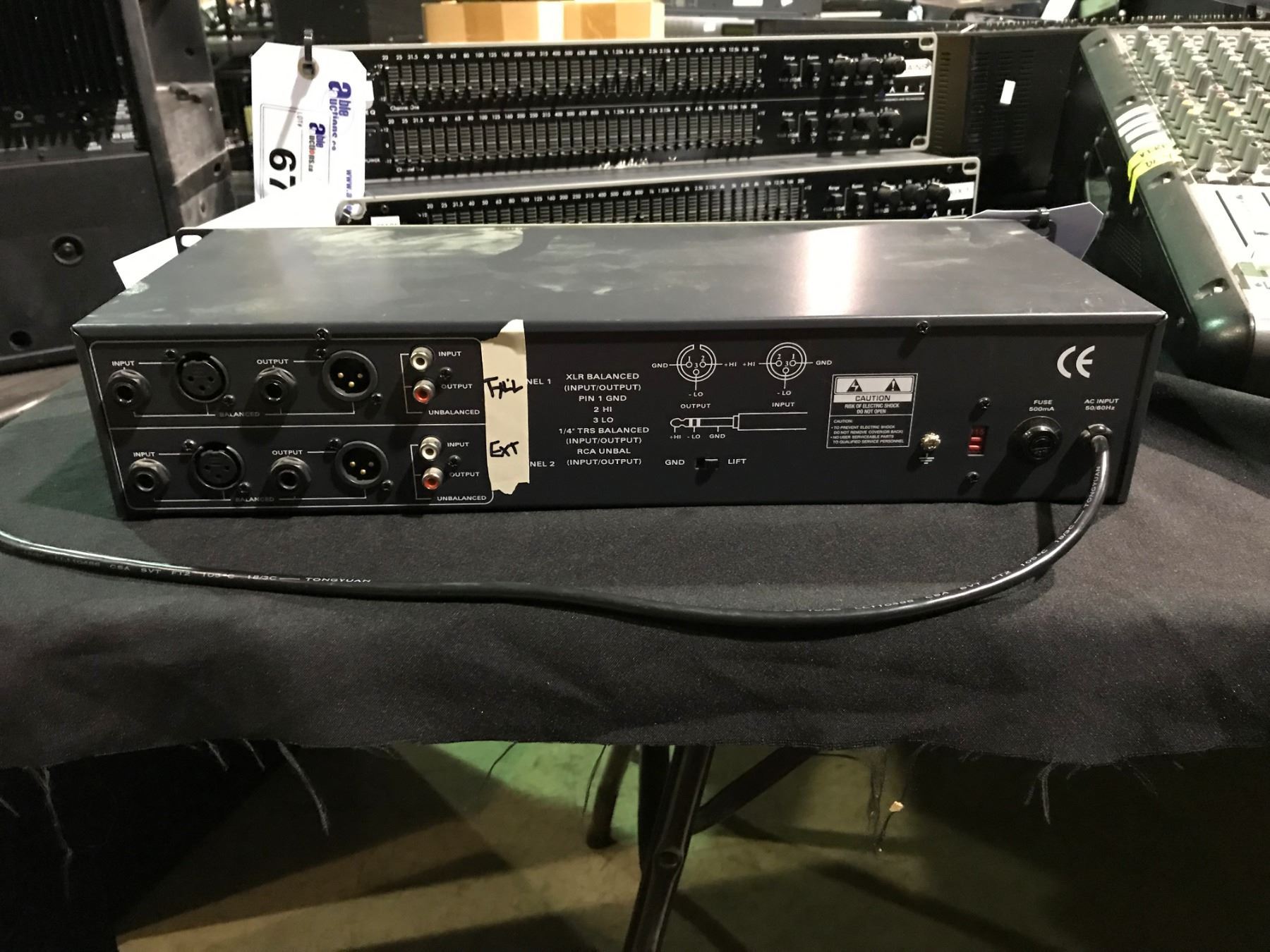 Equalizer Rack 355 DUAL 31 BAND RACKMOUNT EQUALIZER - Able Auctions