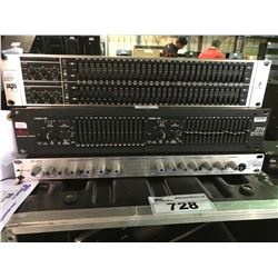 RACKMOUNT DBX 2215 EQUALIZER LIMITER WITH TYPE 3 NR