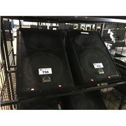 PAIR OF WHARFEDALE  MONITOR SPEAKERS