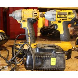 2 DEWALT CORDLESS IMPACT WRENCHES