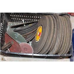 LOT OF ASSORTED ABRASIVES
