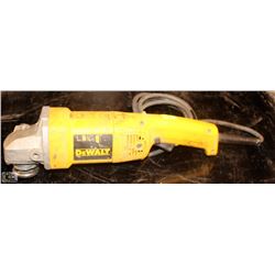 DEWALT 5" ANGLE GRINDER