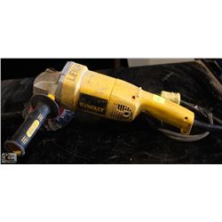 DEWALT 5" ANGLE GRINDER WITH HANDLE