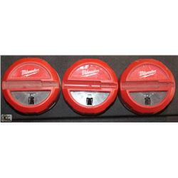 3 MILWAUKEE DRIVER BIT SET