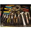 Image 1 : LOT OF ASSORTED CRESCENT AND PLIERS