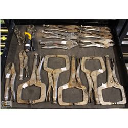 APPROX. 15 VISE GRIPS
